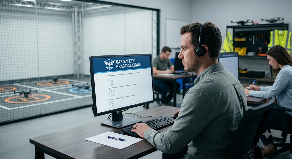 UAS Safety Practice Exam Banner