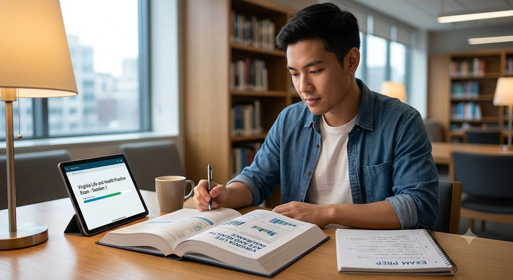 Virginia Life and Health Practice Exam Banner