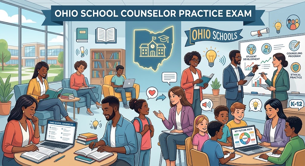 Ohio School Counselor Practice Exam Banner