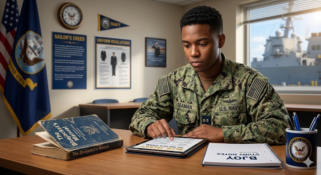 Blue Jacket of the Year Practice Test Banner
