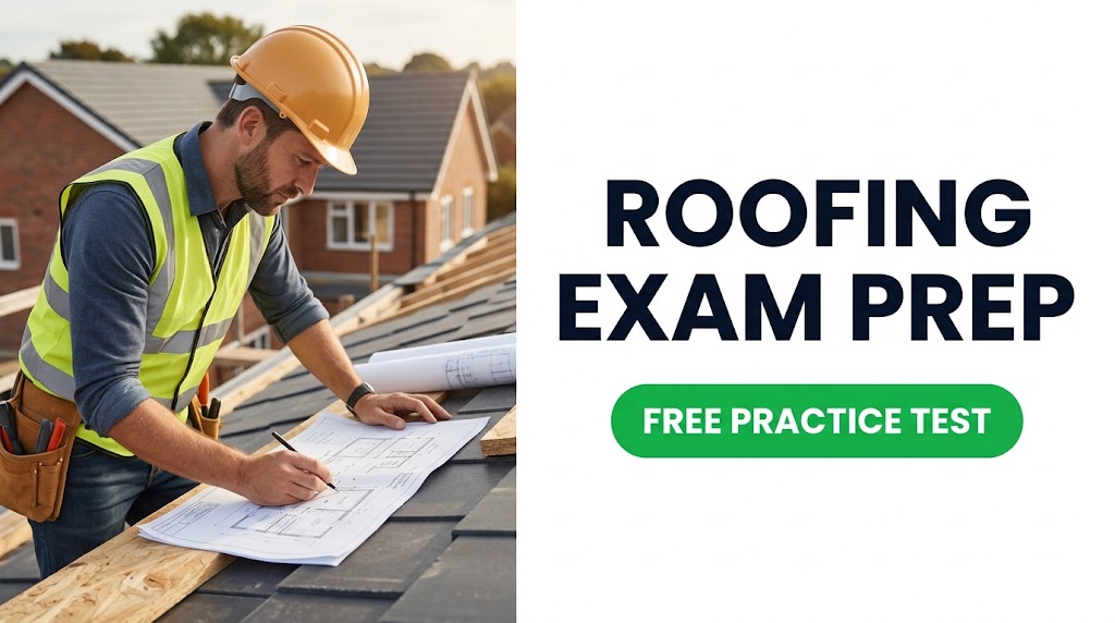 Roofing Contractor Practice Test & Exam Prep Banner