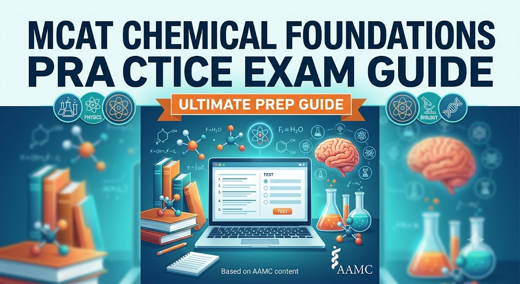 AAMC Chemical and Physical Foundations of Biological Systems (C/P) Full-Length (FL) 2 Practice Test Banner