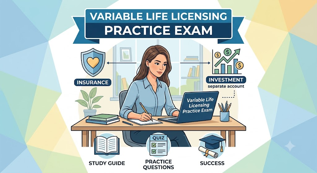Variable Life Licensing Practice Exam Banner