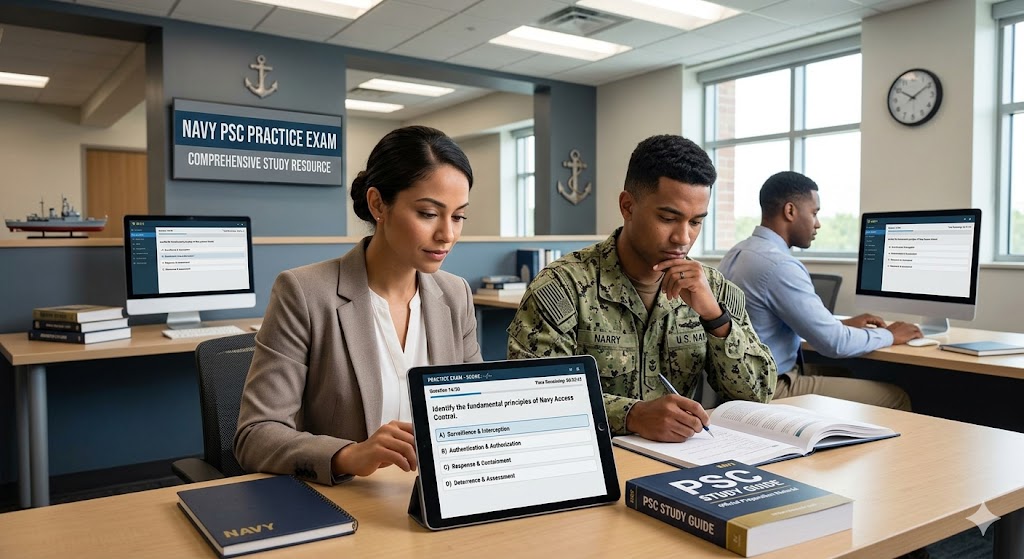 Navy PSC Practice Exam Banner