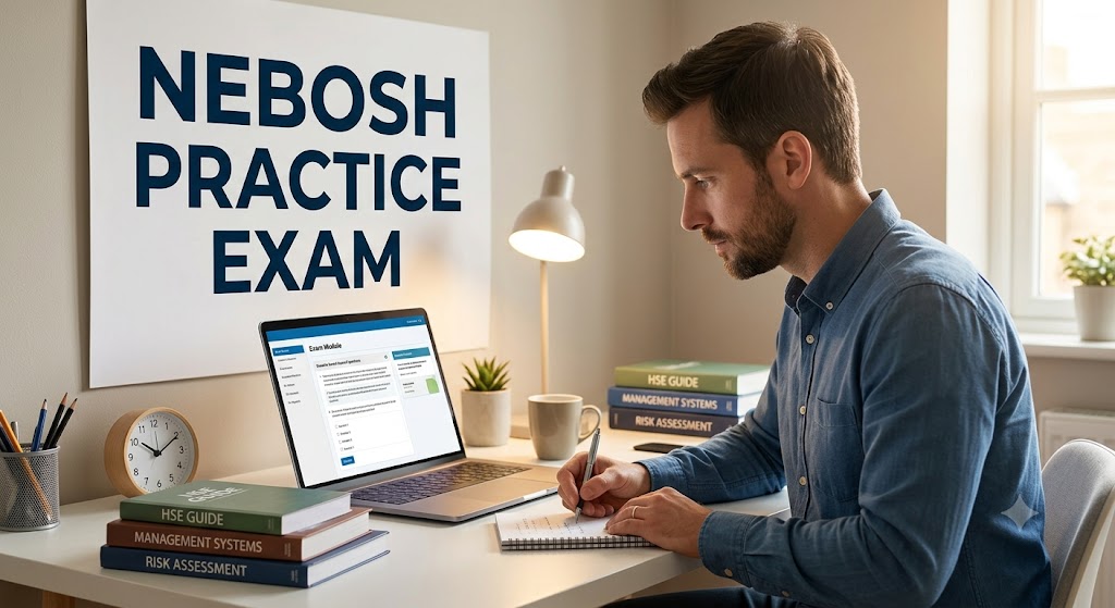 NEBOSH Practice Test Banner