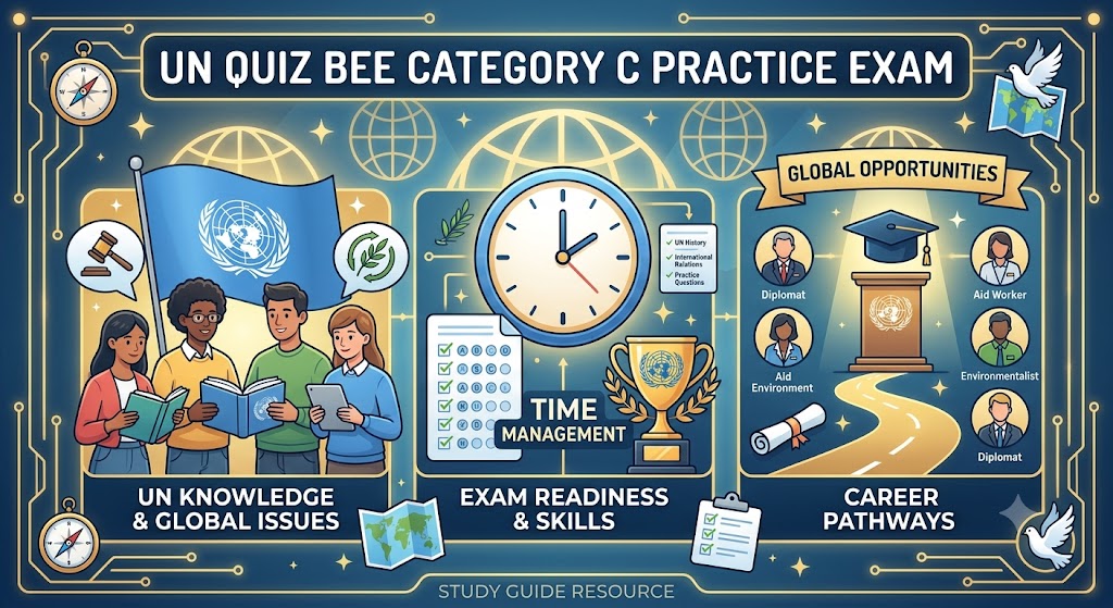 UN Quiz Bee Category C Practice Test Banner