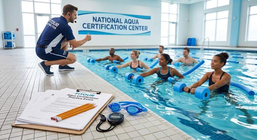 FiTOUR Aqua Certification Practice Test Banner
