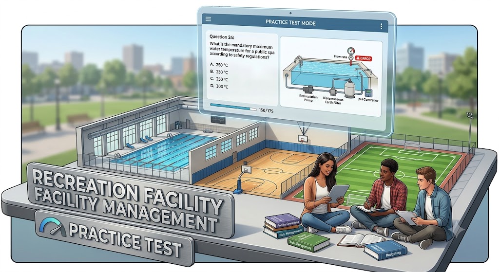 Recreation Facility Management Practice Test Banner