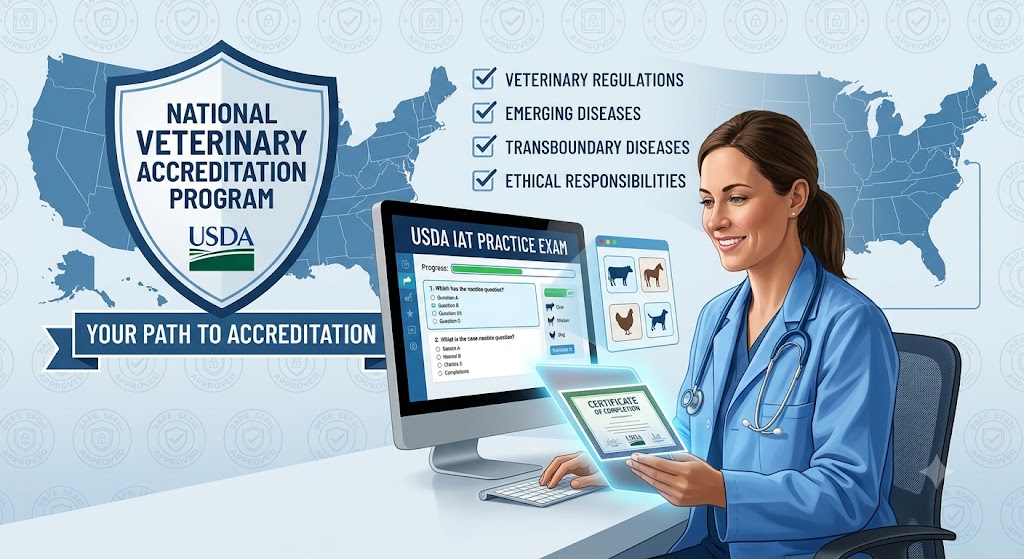 USDA Initial Accreditation Training (IAT) Accreditation Practice Banner