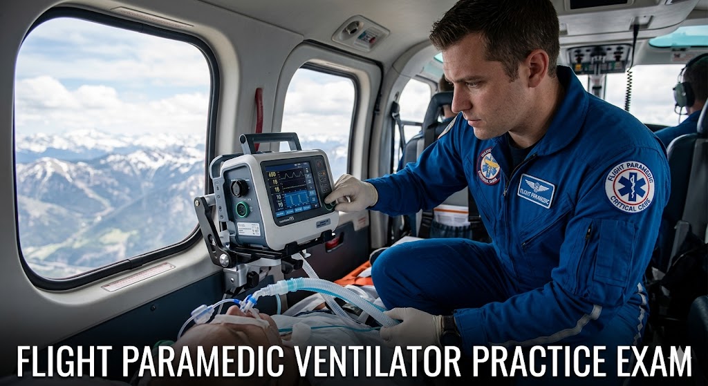 Flight Paramedic Ventilator Patient Management Practice Test Banner