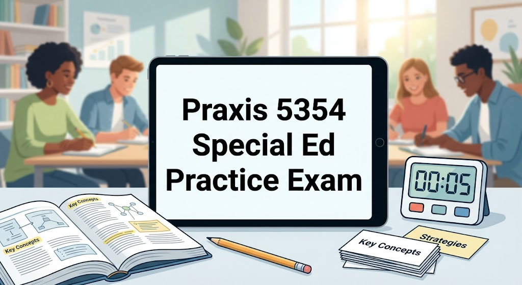 Praxis Special Education: Core Knowledge and Applications (5354) Practice Test Banner