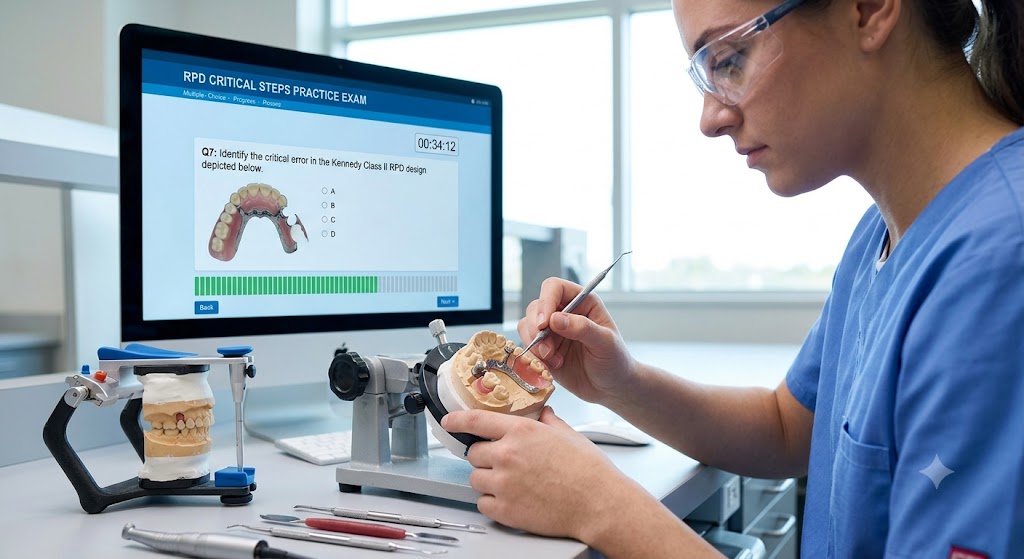 Removable Partial Denture (RPD) Critical Steps Practice Test Banner