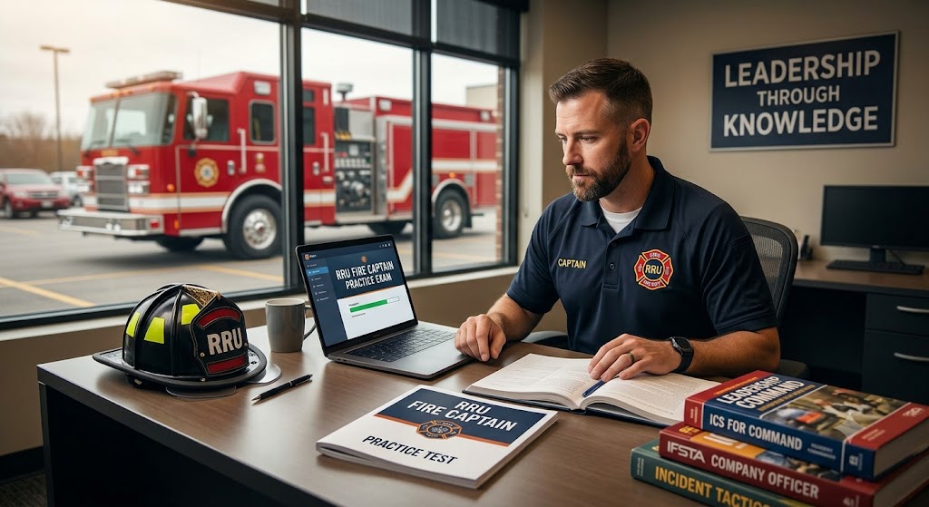 RRU Fire Captain Practice Test Banner
