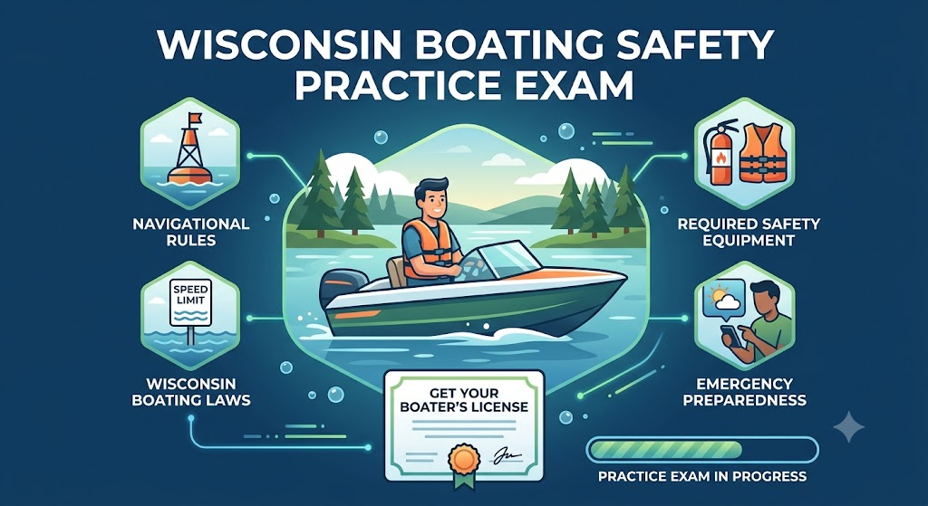 Wisconsin Boating Safety Practice Exam Banner