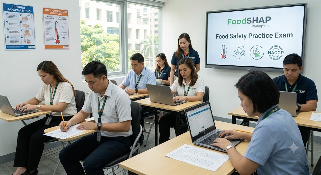 Foodshap Practice Test & Exam Prep | Philippines Banner