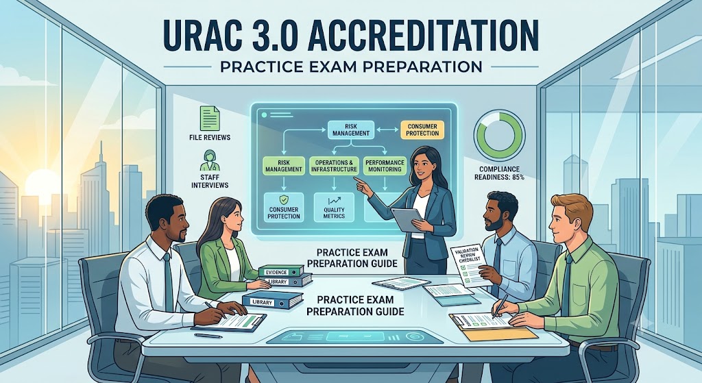 URAC 3.0 Accreditation Preparation Audit Practice Test Banner