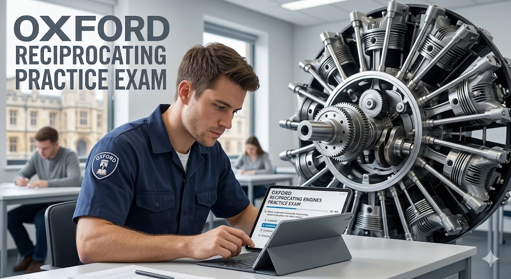 Oxford Reciprocating Engines Practice Test Banner