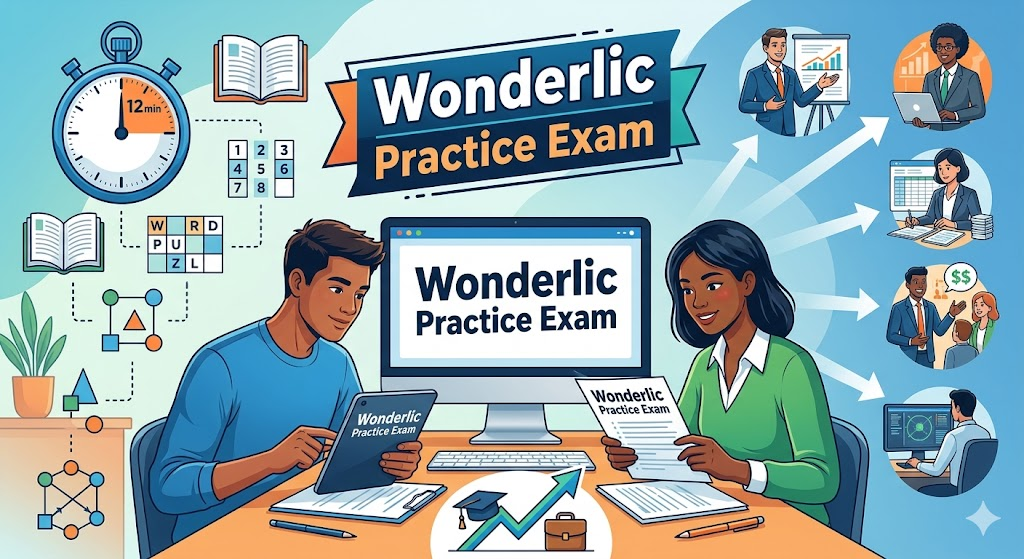 Wonderlic Cognitive Ability Practice Test Banner