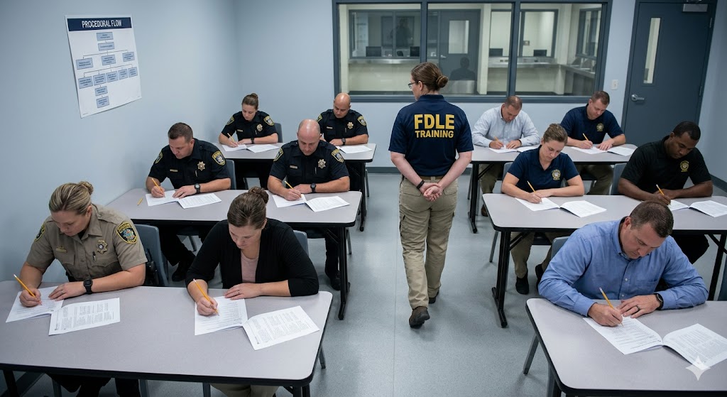 FDLE Intake and Release Practice Test Banner