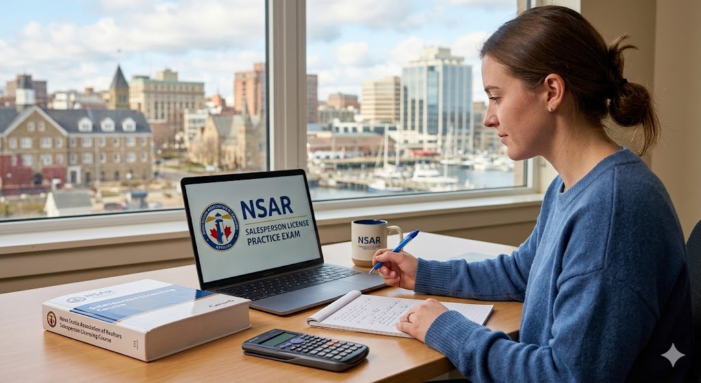 NSAR Salesperson License Practice Exam Banner