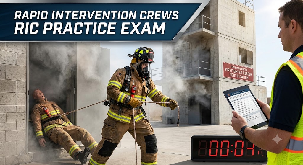 Rapid Intervention Crews (RIC) Practice Test Banner
