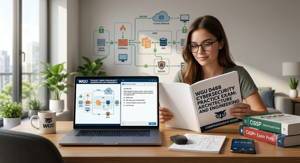 Western Governors University (WGU) ITAS6291  D488 Cybersecurity Architecture and Engineering Practice Exam Banner