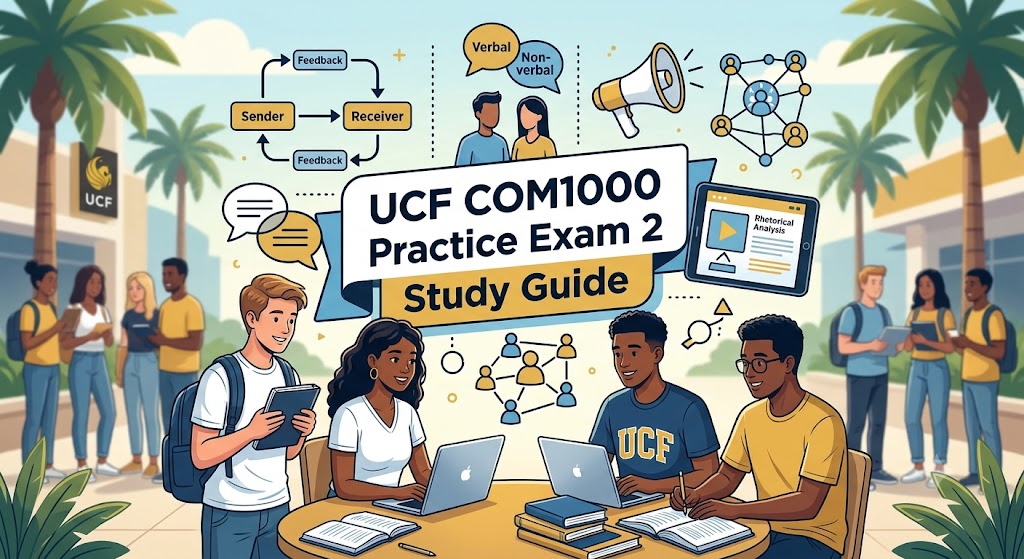 University of Central Florida (UCF) COM1000 Introduction to Communication Practice Exam 2 Banner
