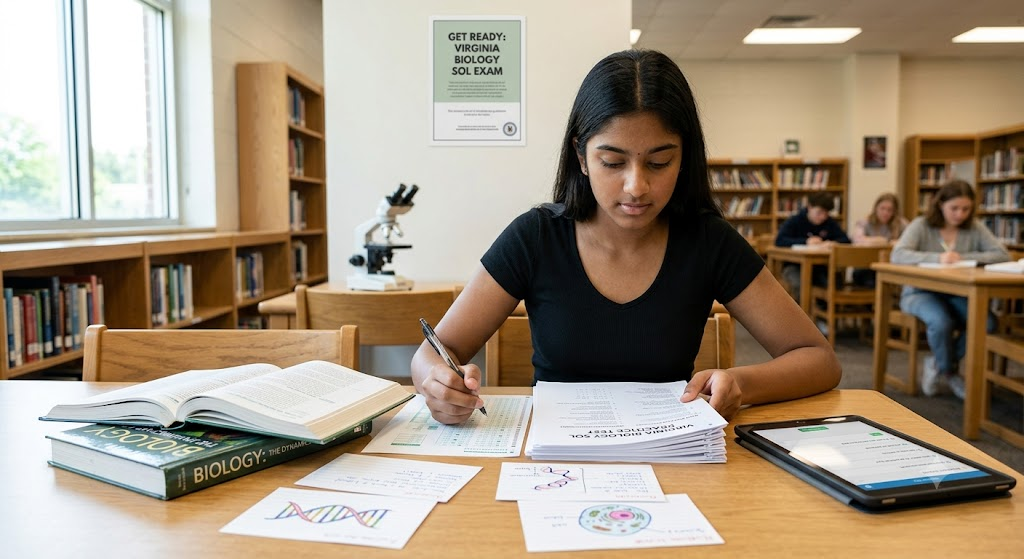 Virginia Biology SOL Practice Test Banner