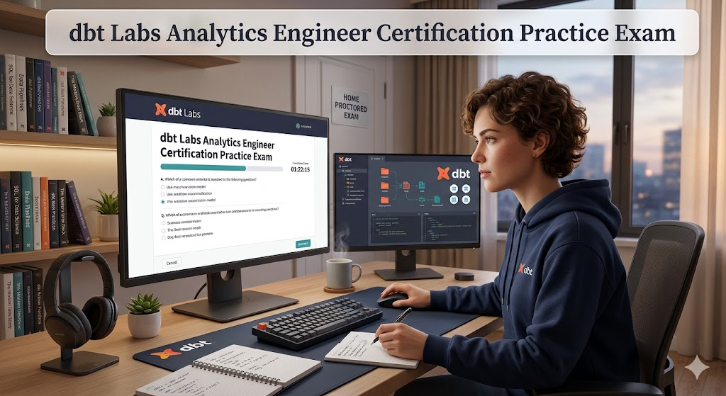 dbt Labs Analytics Engineer Certification Practice Test Banner