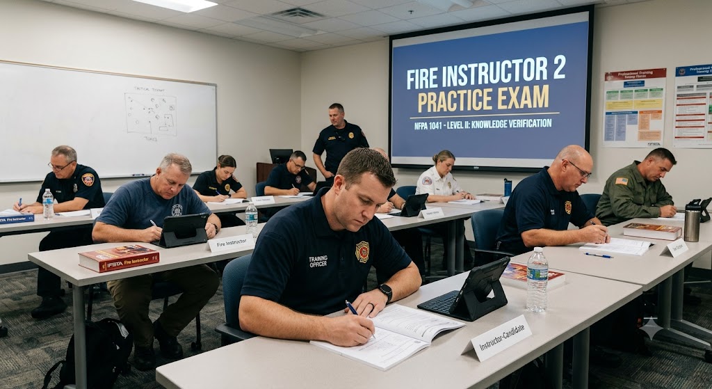 Fire instructor 2 Practice Exam Banner