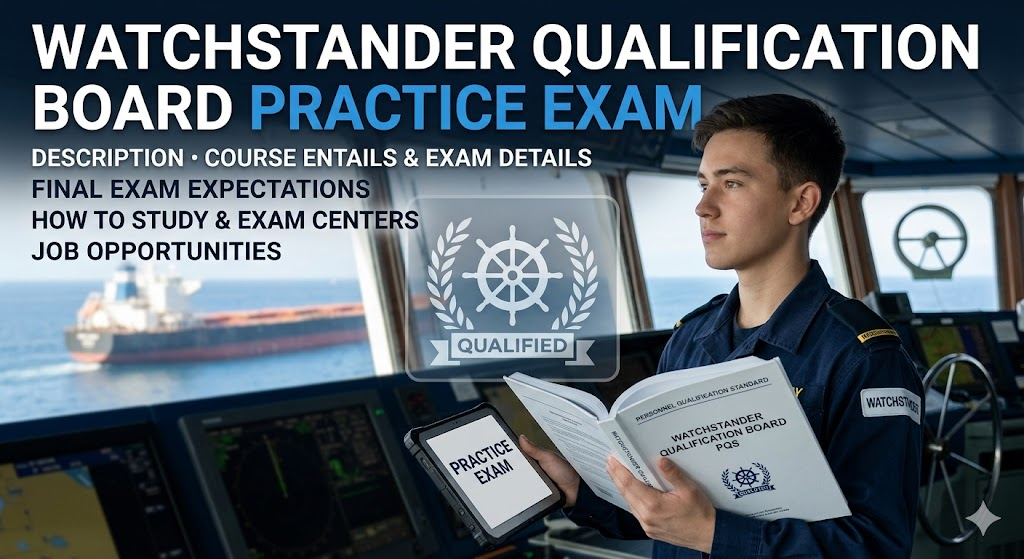 Watchstander Qualification Board Practice Test Banner