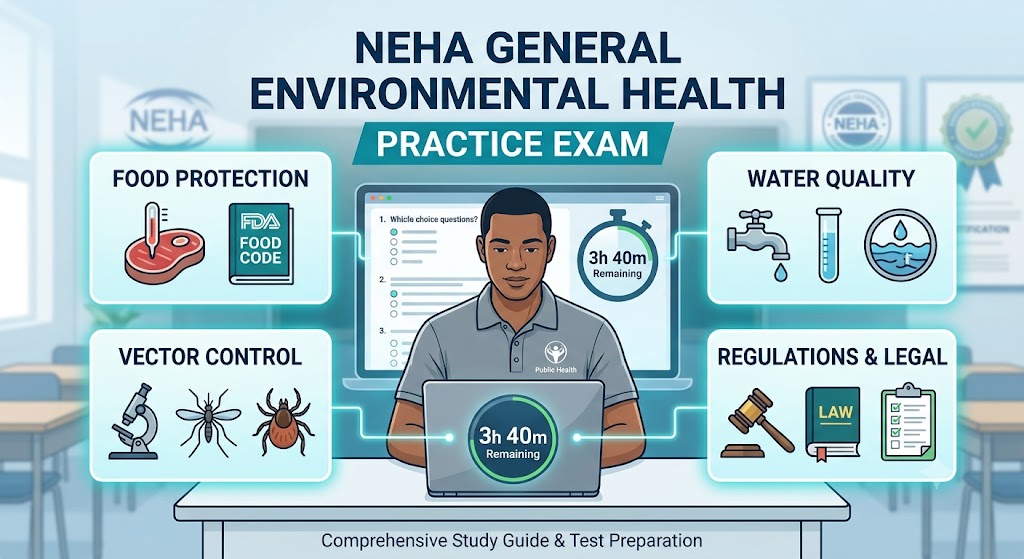 NEHA General Environmental Health Practice Test Banner