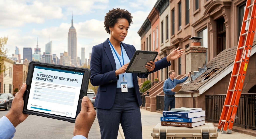 New York General Adjuster (10-70) Practice Exam Banner