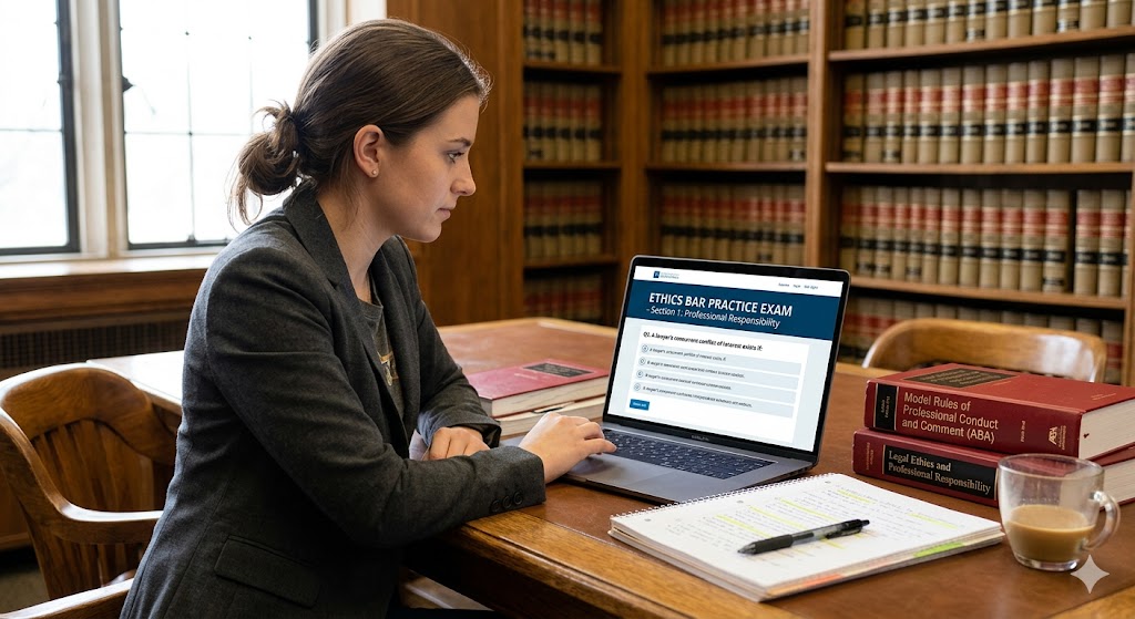 Ethics Bar Practice Exam Banner