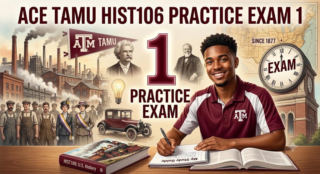 Ace TAMU HIST106 Practice Exam 1 Banner