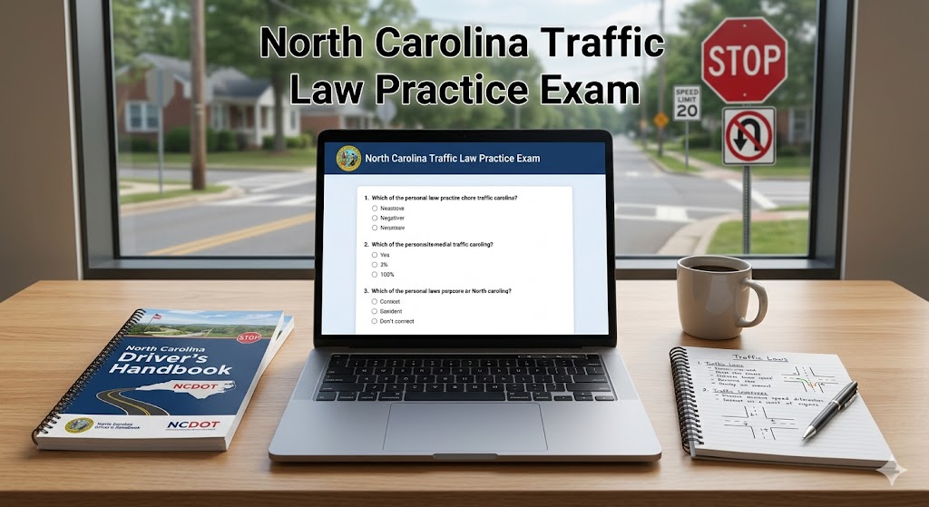 North Carolina Traffic Law Practice Exam Banner