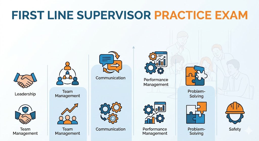 First Line Supervisor Practice Test Banner