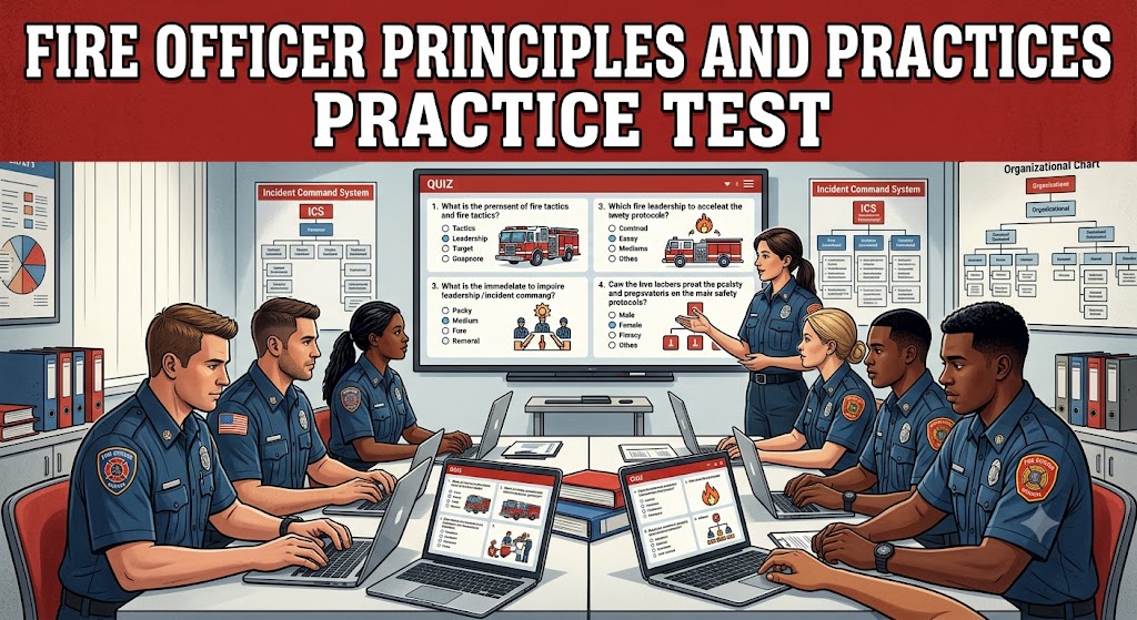 Fire Officer Principles and Practices Practice Test Banner