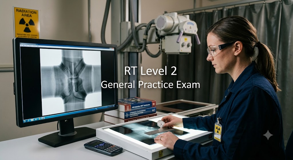 Radiographic Testing Level 2 (RT-2) General Practice Exam Banner