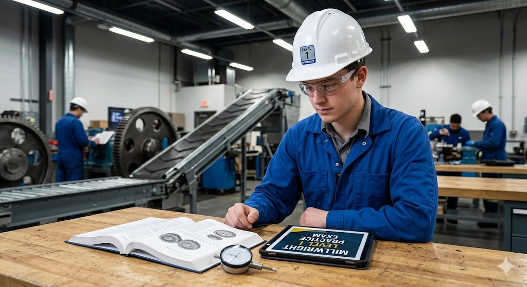 Millwright Level 1 Practice Exam Banner
