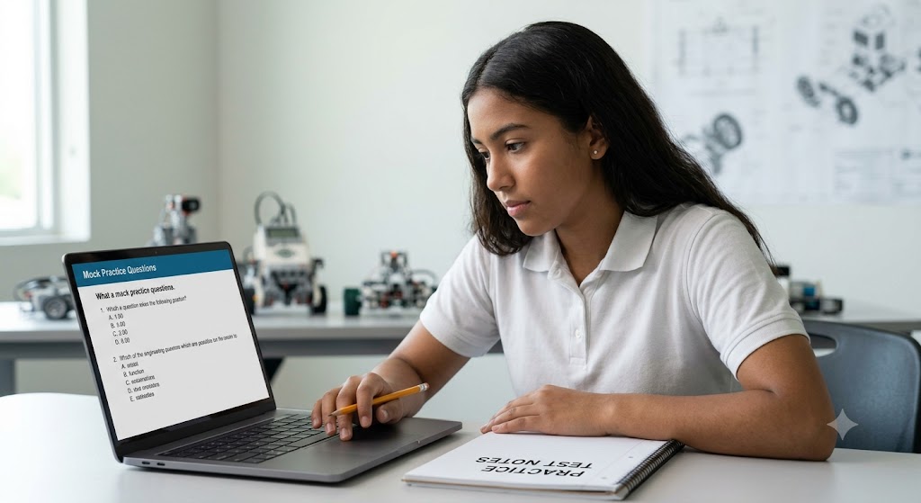 RECF Pre-Engineering Certification – Engineering Technology Practice Test Banner