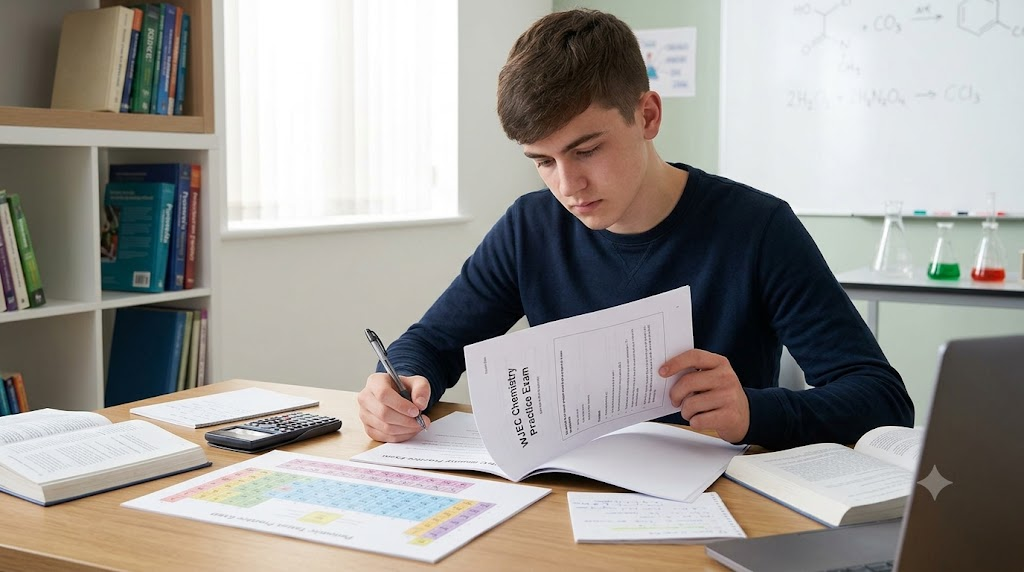 WJEC Chemistry Practice Exam Banner