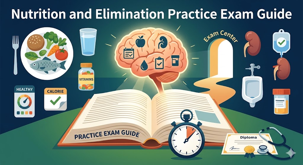 Nutrition and Elimination Practice Exam Guide Banner