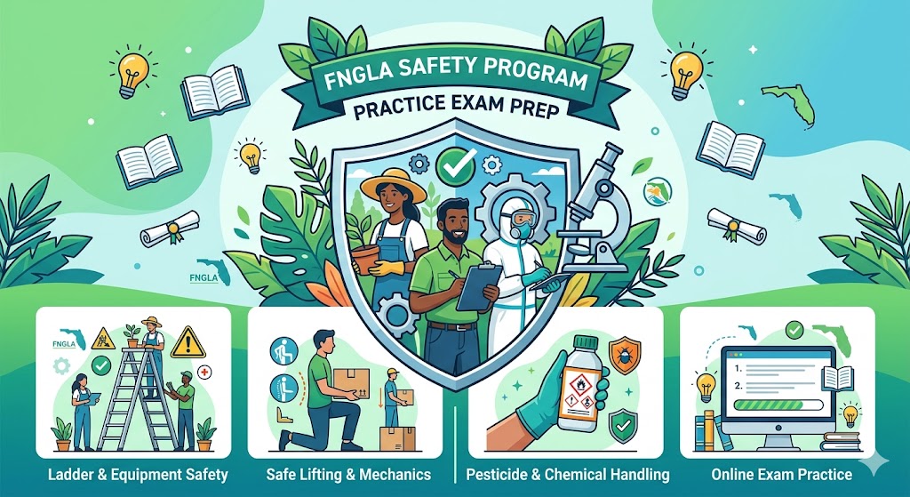 FNGLA Safety Program Practice Test Banner