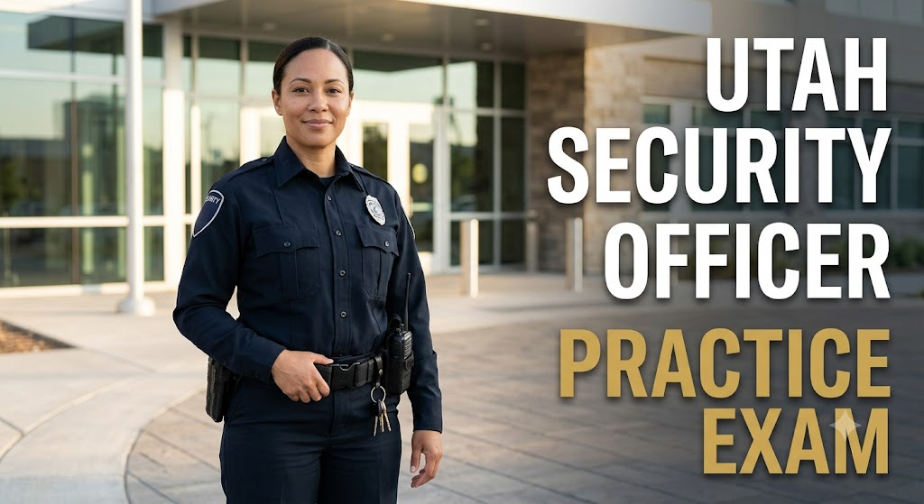 Utah Security Officer Practice Test Banner