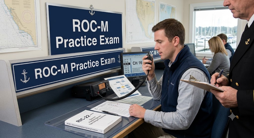 Restricted Operator’s Certificate – Maritime (ROC-M) Practice Exam Banner