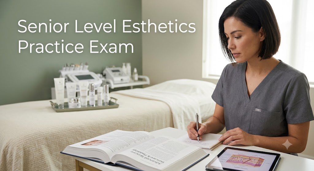 Senior Level Esthetics Practice Exam: Your Study Guide Banner