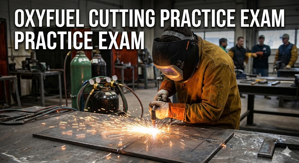 Oxyfuel Cutting Practice Test Banner