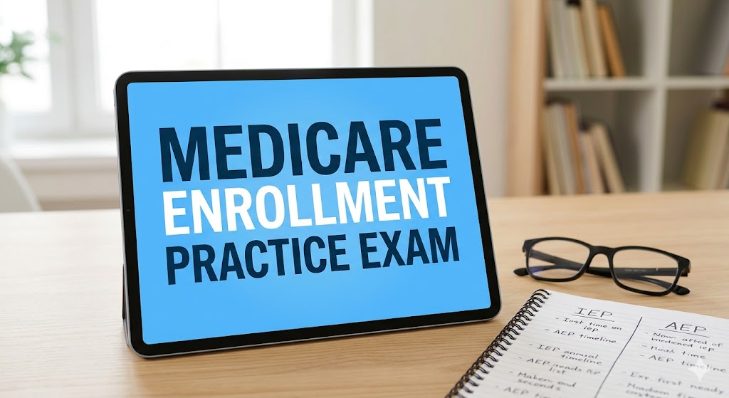 Medicare Enrollment Periods Practice Test Banner