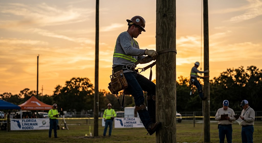 Florida Lineman Rodeo Practice Exam Banner